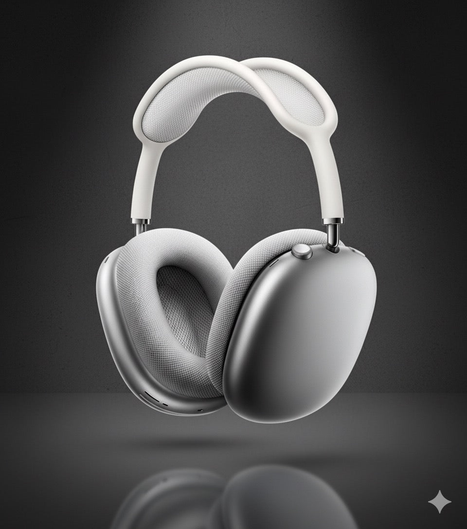 AUDIFONOS AIR MAX ALMOHADILLAS INMANTADAS PREMIUM + 1 MES DE YOUTUBE PREMIUM GRATIS